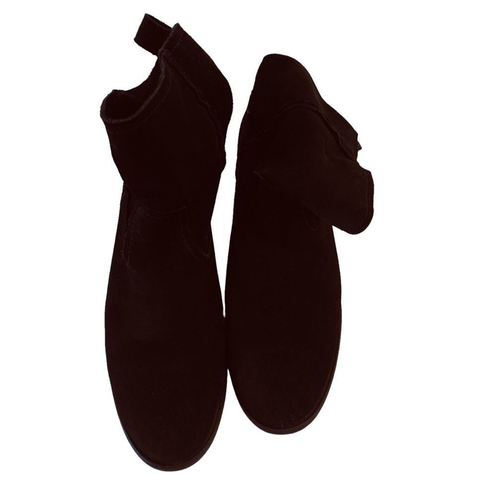 FRYE Short Slouch Suede Bootie